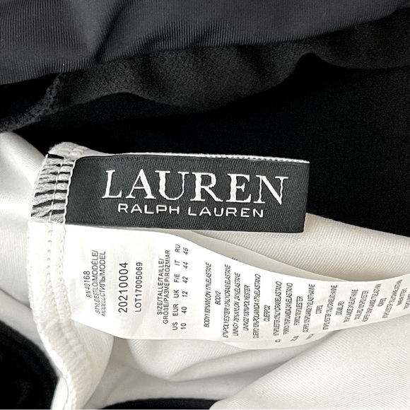 Ralph Lauren Two-Tone Cutout One-Piece beach classic vacation resort cruise - Picture 11 of 15